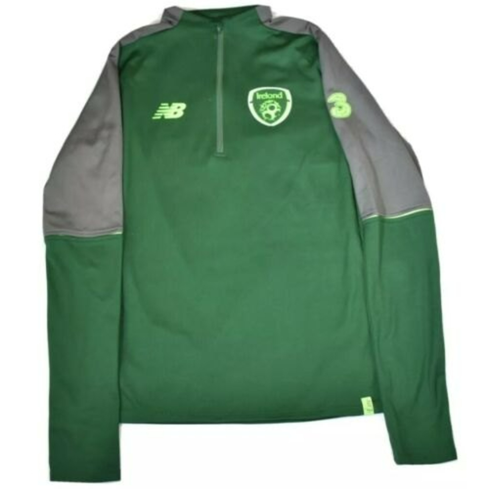 New Balance Ireland Running Jogging Track Jacket Green Womens Med M Irish Eire